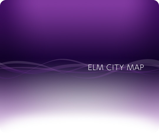 市街地全域を1枚に収めた便利な地図。ビジネスシーンでも活躍します。